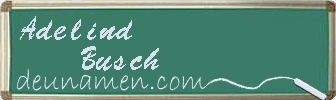 Adelind Busch Visitenkarte